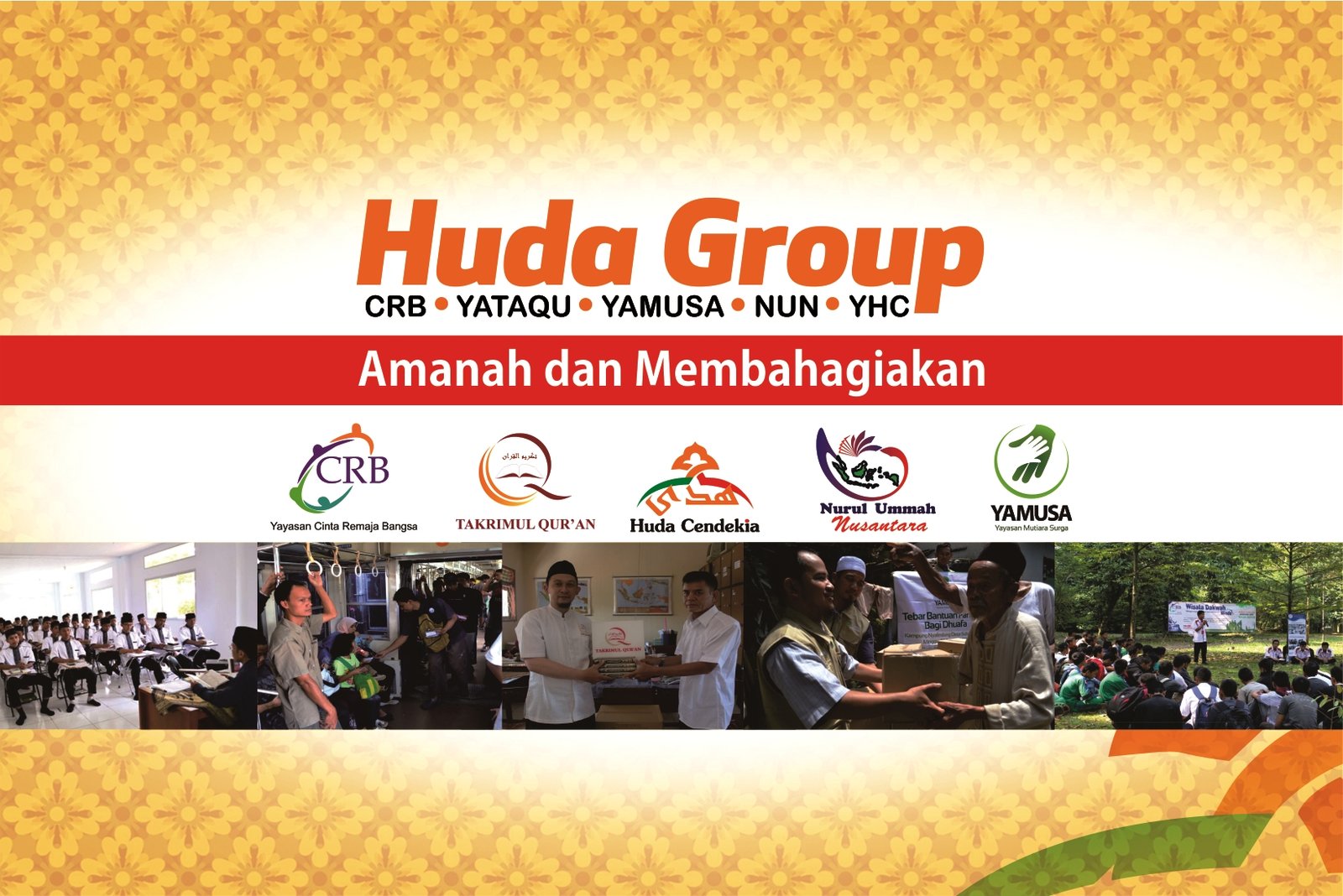 Banner Huda Group Yayasan Huda Cendekia